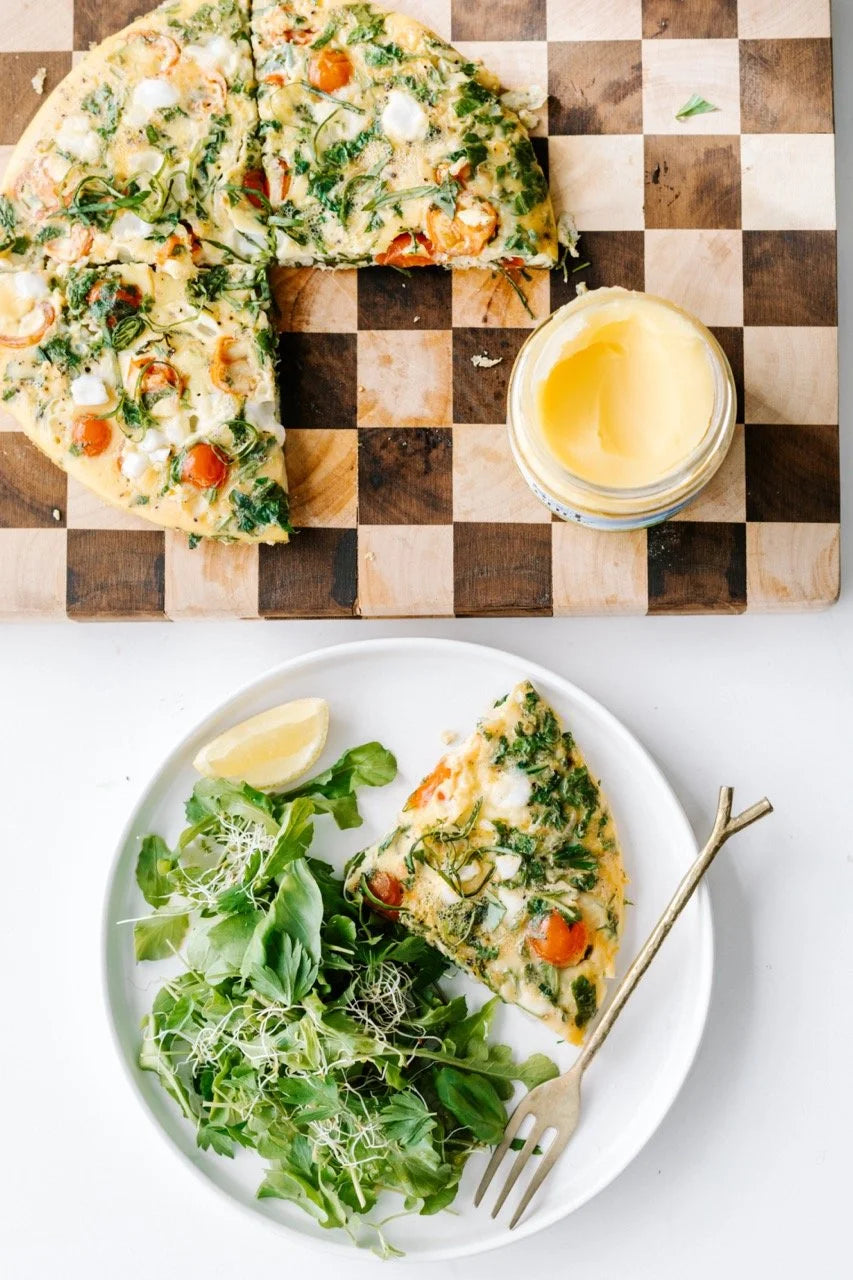 Cherry Tomato + Rocket Frittata