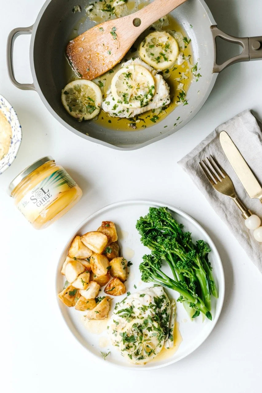 Garlic Ghee Fried Fish