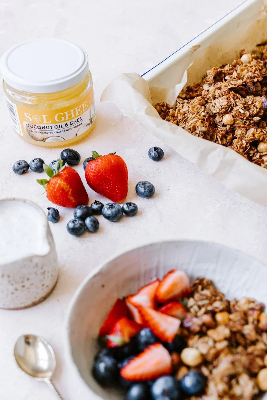 Coconut Ghee Toasted Granola