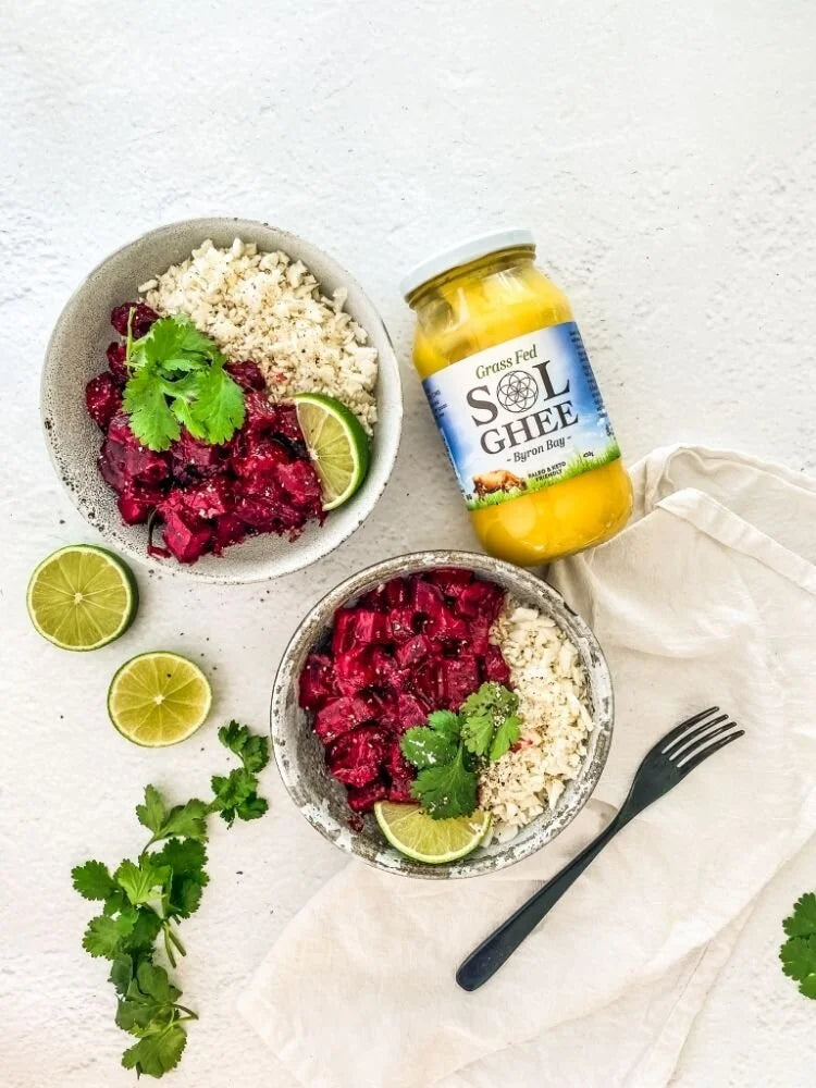 Sri Lankan Pink Beetroot Curry