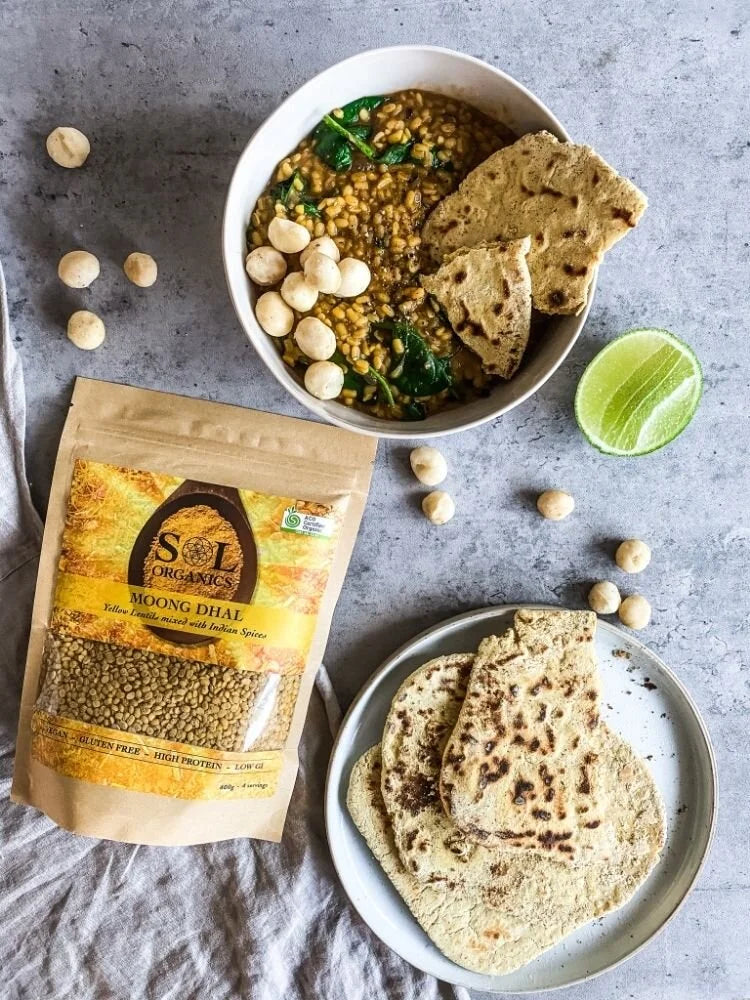 Warming Macadamia Moong Dhal