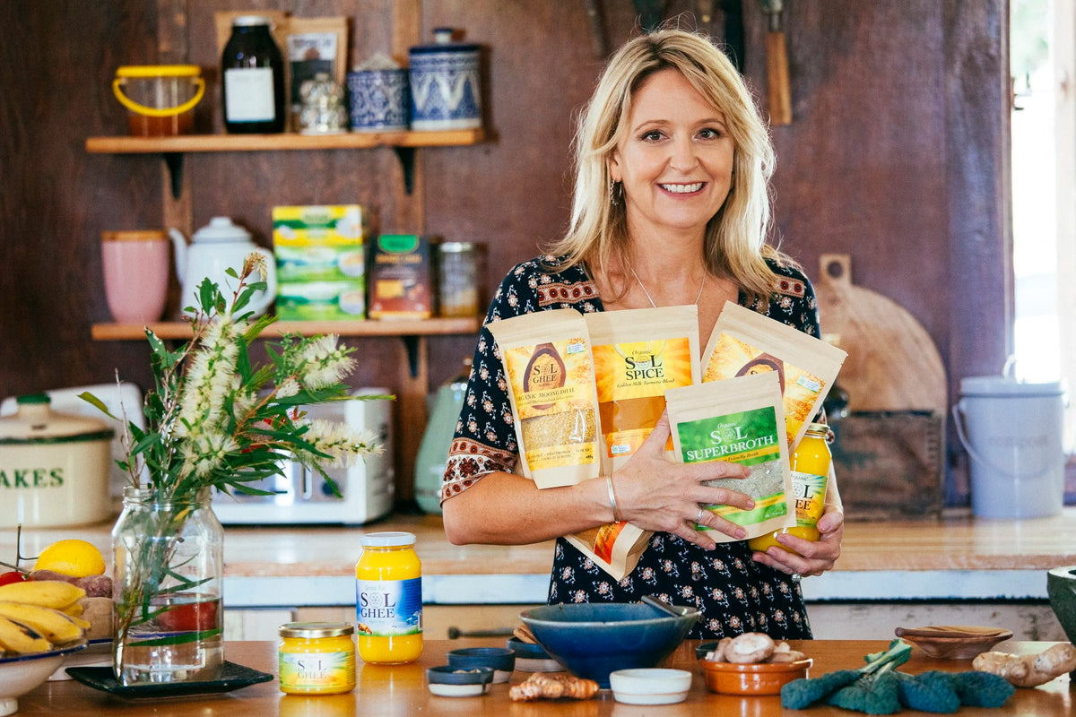 Jennie Sarson, Founder of Sol Organics